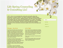 Tablet Screenshot of lscounseling.net